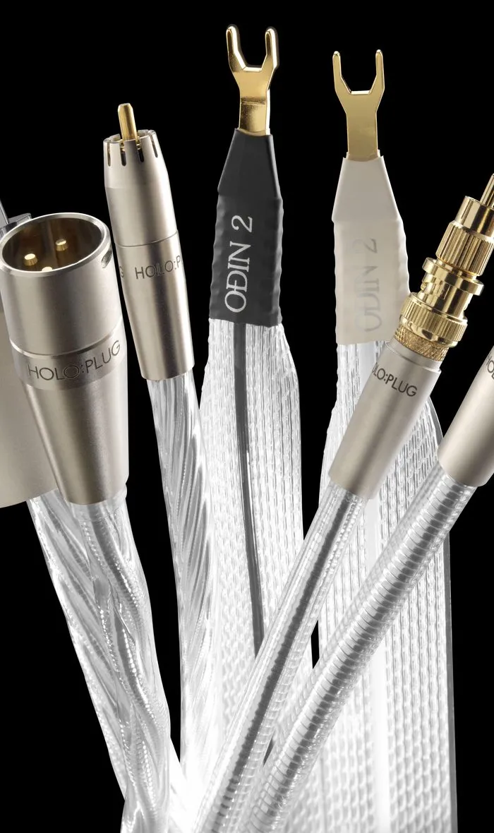 Odin 2 cables and their connectors, on white